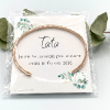 Future Tata, annonce tata, cadeau original, annonce grossesse,bracelet jonc,bracelet tata, jonc ouvert