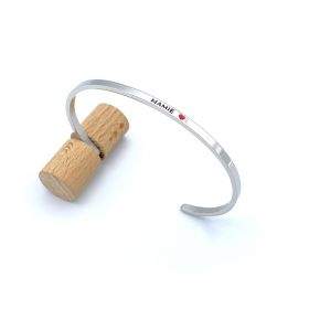 Coffret "Mamie" Je ne te connais pas encore mais je t'aime déjà, annonce grossesse, jonc ouvert