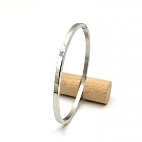 Bracelet jonc en acier inoxydable
