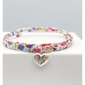 Argent 925, bracelet de naissance, petits pieds, future maman, cadeau baby shower, annonce marraine