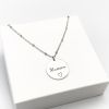 Collier pour une maman en acier inoxydable, argent, or ou or rose
