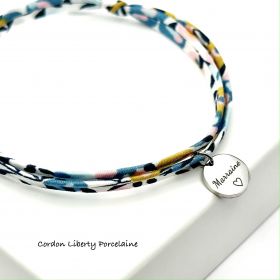 MARRAINE , Cordon Liberty, bracelet personnalisé, demande marraine, cadeau marraine, baptême