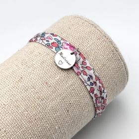 Merci Maitresse, cordon liberty ajustable, cadeau fin d'année scolaire