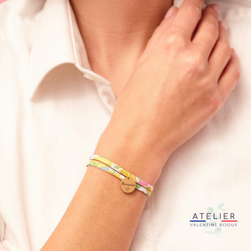 bracelet personnalisé cadeau personnalisable bijoux