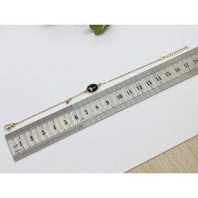 Bracelet chaîne ajustable flamant rose en acier inoxydable