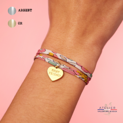 Bracelet cordon liberty ajustable, Best Friend