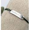 PARRAIN ♡ Bracelet cordon ajustable, futur Parrain