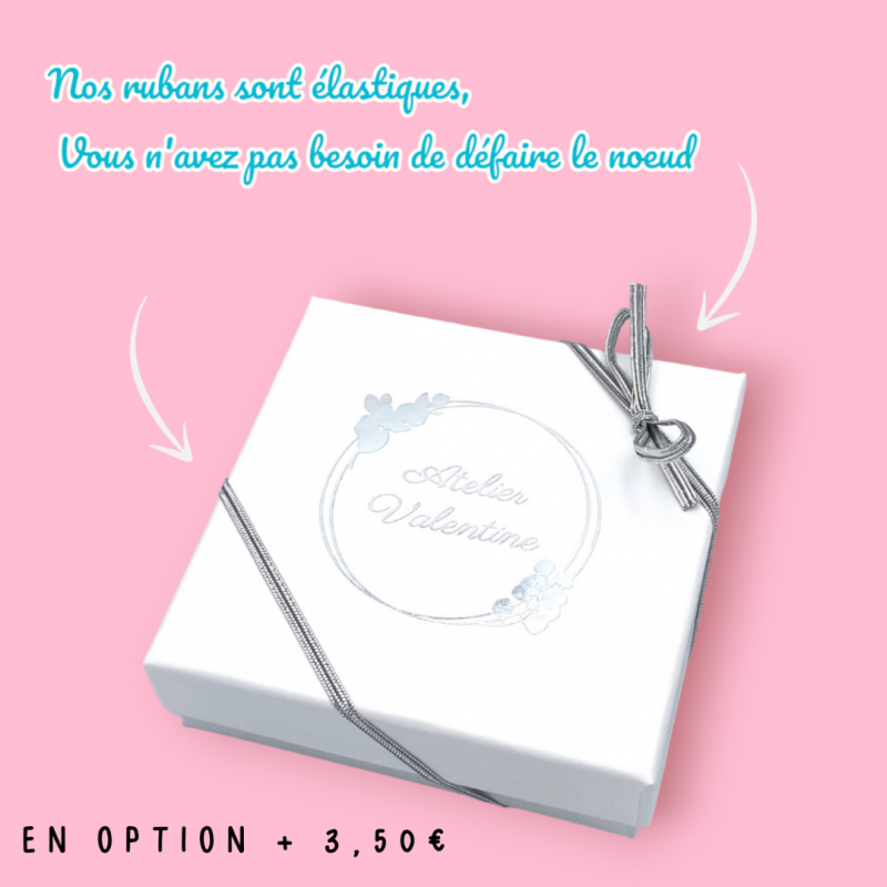 Coffret Jonc noeud MARRAINE ajustable