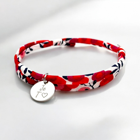 JE T'AIME • Bracelet liberty ajustable