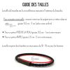 PAPA ♡ - Bracelet cordon cuir tressé noir