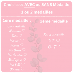 Choisissez vos médailles, Taille enfant ou adulte