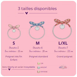 Choisissez vos médailles, Bracelet jonc liberty "L'Écossais"