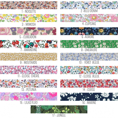 JE T'AIME • Bracelet liberty ajustable