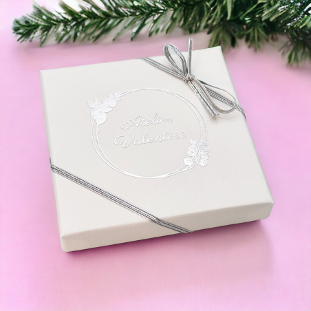 Coffret - Et si ... Je t'appelais Marraine pour la vie ? Pendentif petits pieds