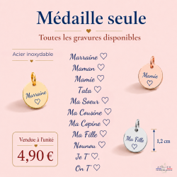 Médaille vendue seule