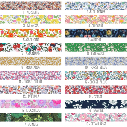 MAMAN ♡, Cordon Liberty ajustable "petite médaille 1 cm"