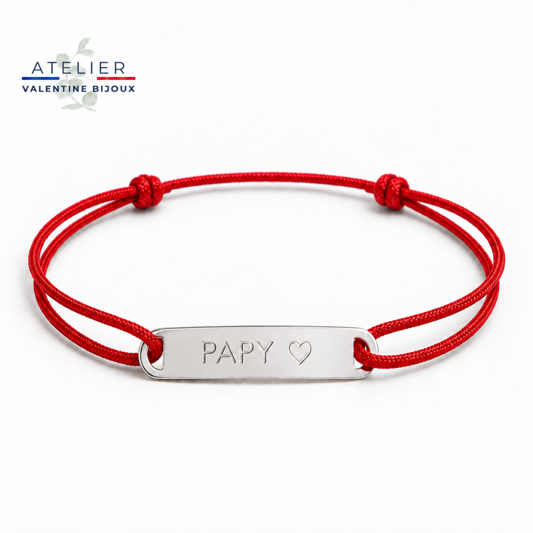 PAPY ♡ Bracelet cordon ajustable