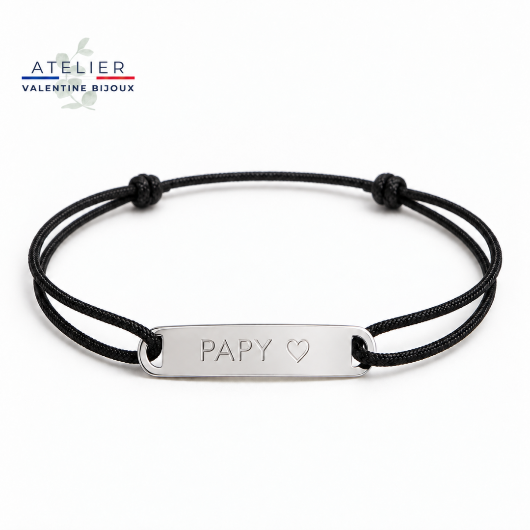 PAPY ♡ Bracelet cordon ajustable