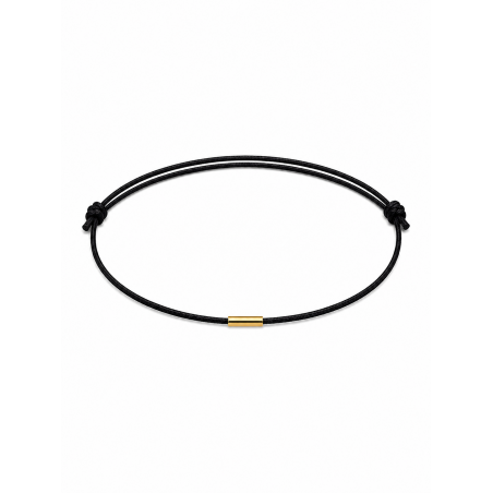 Bracelet fin tube argent 925 ou plaqué or