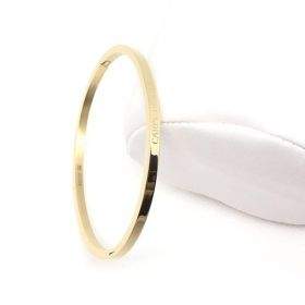 CARPE DIEM, Bracelet jonc à message en acier inoxydable